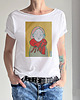 t-shirt damskie Fox Love Biały oversize
