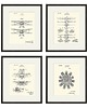 grafiki i ilustracje Rysunek patent samolot lotnictwo vintage prezent