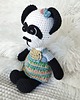 misie i maskotki Panda Patrycja