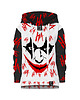 bluzy dla dziewczynki Bluza Dziewczynka DR.CROW Hahaha Black