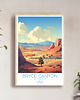plakaty USA - Park Narodowy Bryce Canyon - Plakat, pamiątka dla podróżnika