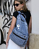 plecaki Plecak Vintage Old Skool Miejski dla Nastolatki Jeansowy Black Sheep ST3