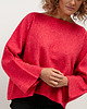 swetry damskie  Luźny sweter z szerokim rękawem, T418, one size