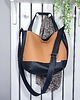 torby na ramię Jasnobrązowa torba 3w1, listonoszka shopper, torebka damska do ręki