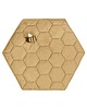 pokój dziecka - różne Mata do zabawy Honeycomb 100 x 100 cm, Planet Bee, Lorena Canals