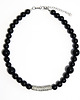 chokery Naszyjnik - Czarne korale