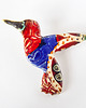 przypinki Ptaszek ceramiczny broszka 6 cm