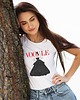 t-shirt damskie Koszulka organiczna z nadrukiem VOGULE