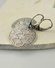 kolczyki srebrne Ornament - srebrne kolczyki