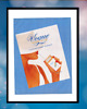 plakaty Plakat Oprawiona francuska reklama papierosów VOGUE