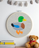 obrazy i plakaty do pokoju dziecięcego Obrazek Kaczuszka Handmade Dekoracja do Pokoju Dziecka