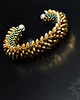 bransoletki ze szkła Balroth, smocza bransoleta cuff, beading