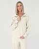 bluza bez kaptura damska Bluza na zamek z rozłożystym kołnierzem o pudełkowym kroju