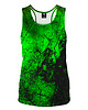 topy damskie DR.CROW Bokserka Damska Green Wall