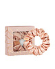akcesoria dla niej CRYSTALLOVE Gumka do włosów z jedwabiu z kryształkami - rose gold