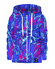 bluzy dla dziewczynki Bluza Zamek Dziewczynka DR.CROW Neon Palms