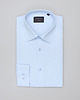 koszule męskie Koszula męska francavilla 00463 długi rękaw błękit slim fit