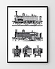 plakaty Plakat Old Train 