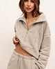 bluza bez kaptura damska Bluza HAILEY fog