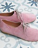 półbuty damskie Zamszowe, skórzane buty damskie Oxford