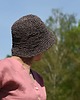 kapelusze damskie HOLIDAYS kapelusz bucket hat w kolorze espresso