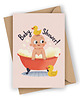 kartki okolicznościowe - wydruki Kartka z okazji narodzin dziecka - BABY SHOWER