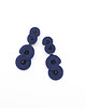 kolczyki soutache Kolczyki soutache - Granat Medium