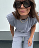 topy damskie Top Noble light grey super soft