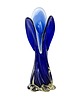 wazony Wazon kobaltowy, szkło Murano, włoski design, lata 60, produkcja: Włochy