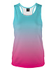 topy damskie DR.CROW Bokserka Damska Ombre Mint Pink
