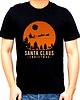 t-shirty męskie Koszulka organiczna z nadrukiem Santa Claus