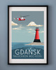 plakaty Plakat GDAŃSK FALOCHRON WSCHODNI