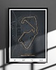 plakaty Plakat Tory wyścigowe - Silverstone