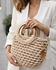 torebki do ręki Torebka koszyk pleciona z sznurka