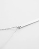 naszyjniki - inne Rhodium Plated Vertical Bar Necklace