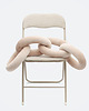 poduszki supły Poduszka Łańcuch, Chain Pillow Beżowa