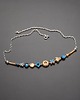 chokery Colours mix vol. 9/deep blue / - choker