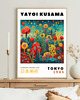plakaty PLAKAT dekoracyjny , Yayoi Kusama, wystawowy, kwiaty