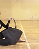 torby na ramię Shelly bag grafit torba nubuk syntetyczny vegan