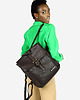 plecaki Miejski plecak skórzany w stylu old look handmade leather czarny
