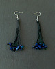 kolczyki z kamieniami Lapis lazuli kolczyki Nature
