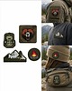 naszywki na ubrania Naszywki termoprzylepne outdoor survival bushcraft  Niedźwiedź 4 szt zestaw