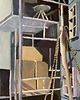obrazy Scenografia - niebieski 50x70