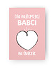 kartki okolicznościowe - wydruki Laurka na Dzień Babci / książeczka / kartka