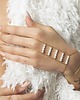 bransoletki złote Bransoletka z pierścionkiem Timeless Pearls 2w1