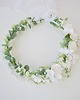 wianki komunijne Wianek komunijny dla dziewczynki zieleń,biel