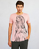 t-shirty męskie Afghan chart Dog Men's T-shirt light pink