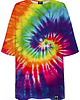 t-shirt damskie DR.CROW T-shirt Damski Oversize Tie Dye