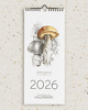 kalendarze i plannery Kalendarz wiszący 2026. Naturalnie GRZYBY