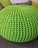 pufy do siedzenia Dziergany puf, puf, pufa, pufa na drutach
